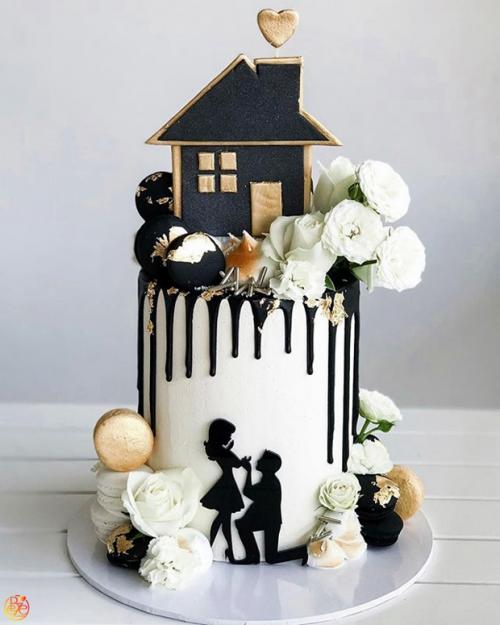 Торты предложение руки и сердца